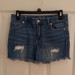 Cat & Jack Denim Jean Shorts - Dark Blue